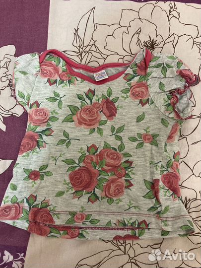 Вещи пакетом на девочку 1год