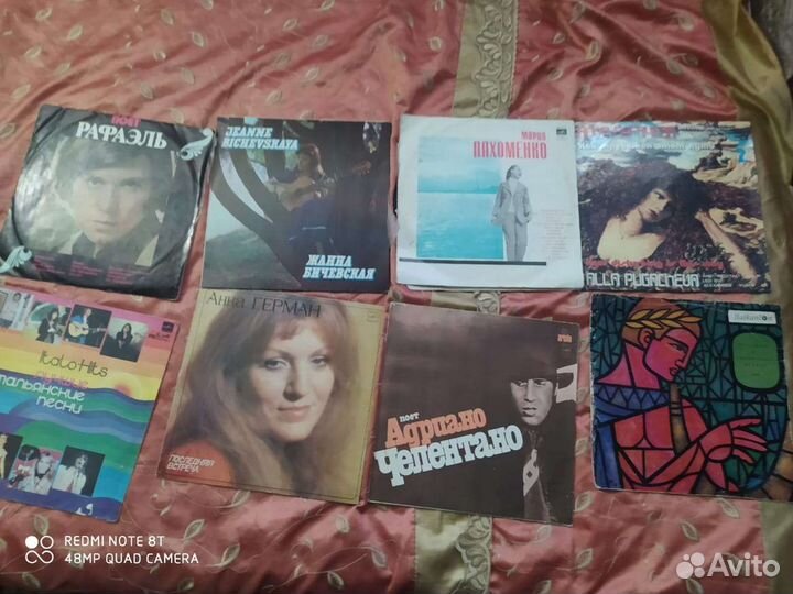 Виниловые пластинки СССР