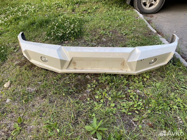 Силовой передний бампер Land Cruiser 100