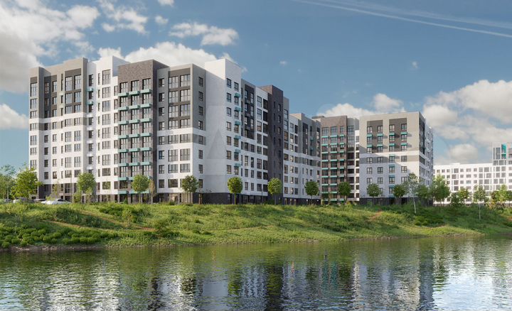 1-к. квартира, 46,5 м², 8/10 эт.