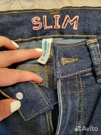 Джинсы для девочки 152 новые