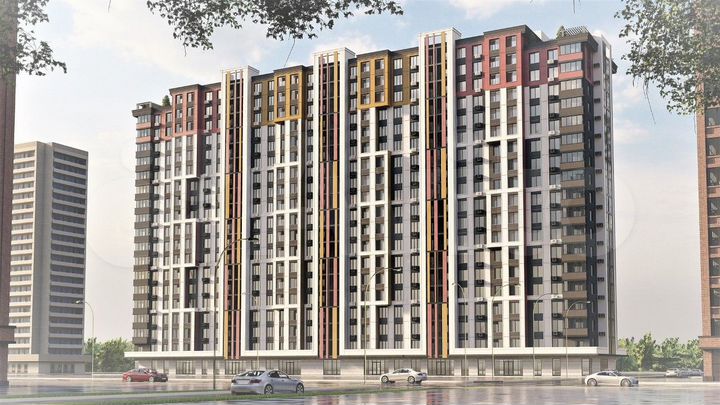 1-к. квартира, 47 м², 16/19 эт.