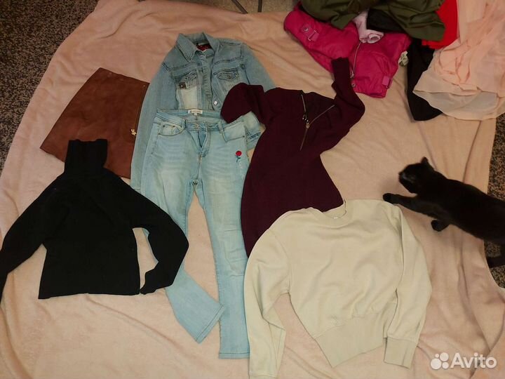 Много вещей пакетом 42 44 брендовые