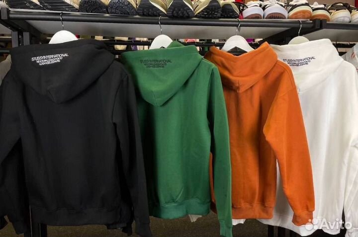 Худи stussy pigment dyes