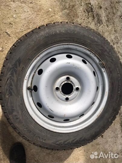 Колеса r 15 зимние 4 100 185 65 15 рено