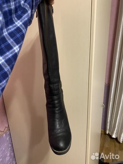 Сапоги женские зимние натуральная кожа