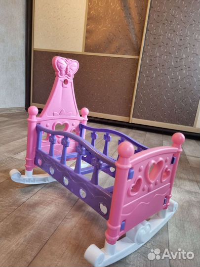 Кроватка игрушечная