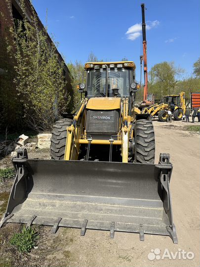 Экскаватор-погрузчик Shanmon 388H, 2024