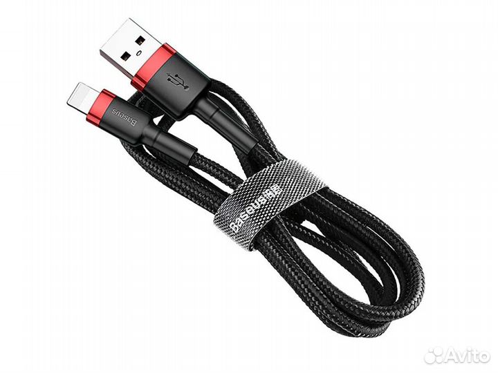 Кабель baseus Cafule, Lightning, 2 м
