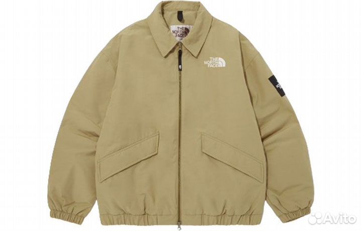 THE north face Quilted Jacket Unisex Khaki (L)(58)