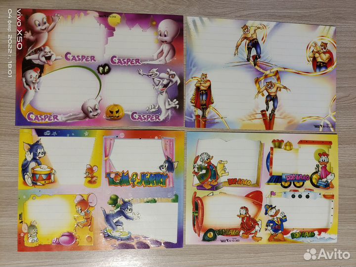 Наклейки, стикеры для записи