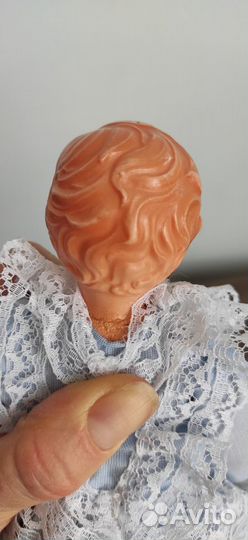 Антикварная целлулоидная куколка, рост 20 см