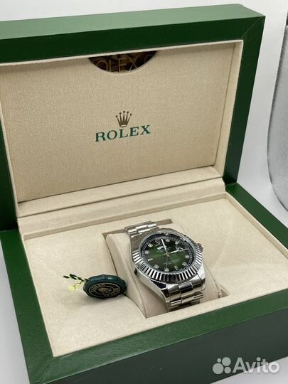 Часы Rolex Day-Date Silver Green