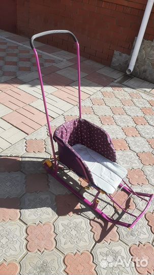 Коляска санки