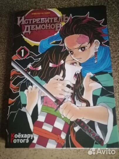 Клинок рассекающий демонов 1 том