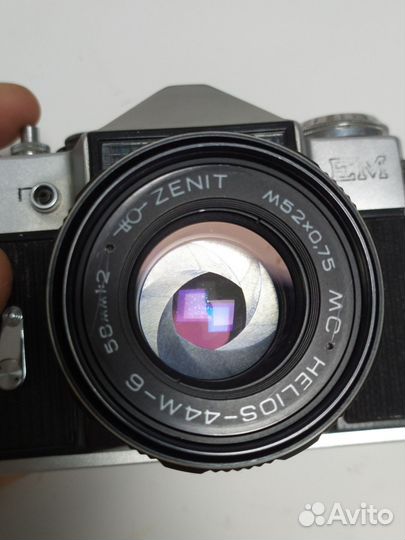 Фотоаппараты Зенит ем с объективами гелиос
