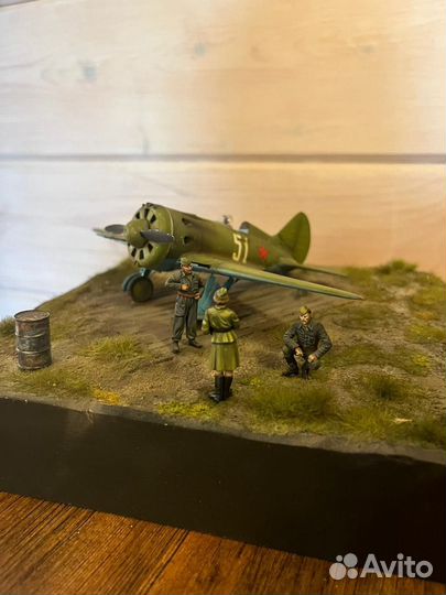 Модель самолета Истребитель И-16