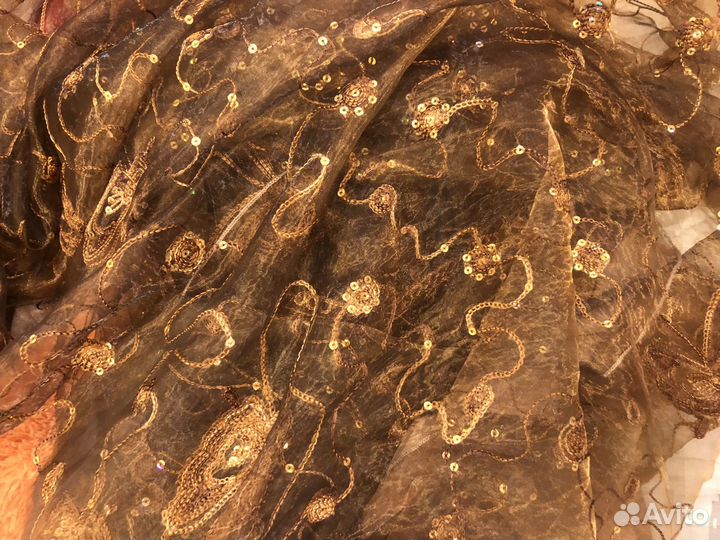 Тюль на большое окно