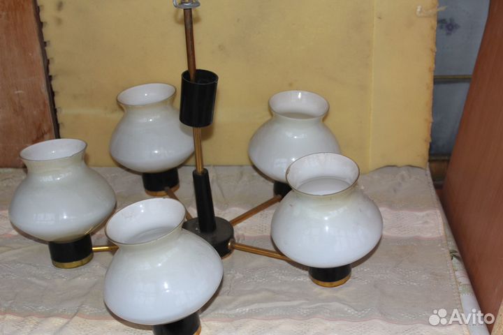 5 рожковая люстра
