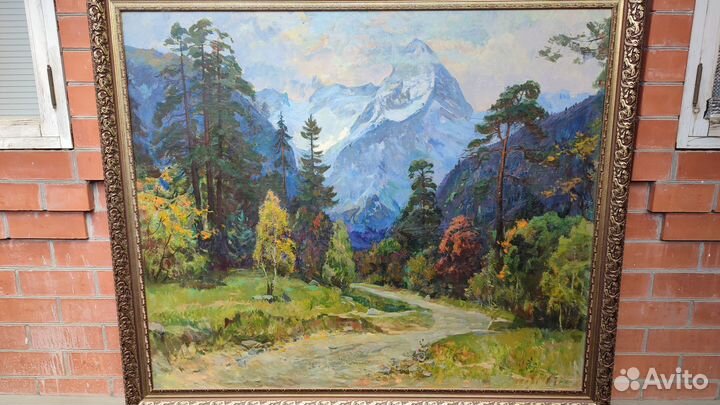 Картина маслом на холсте 157 на135 см