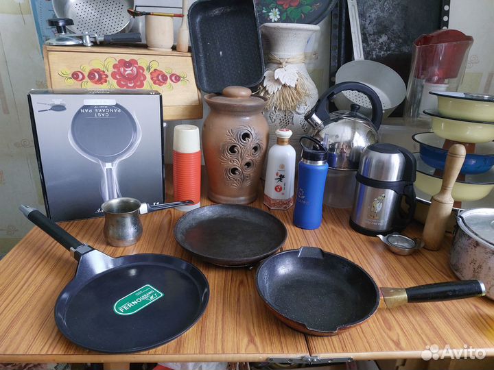 Кастрюли, сковороды,миски, чайники СССР