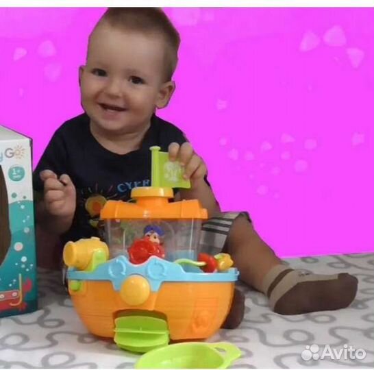 Игрушка для купания Пиратский корабль