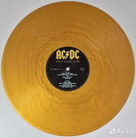 Винил acdc – Who Made Who (gold)