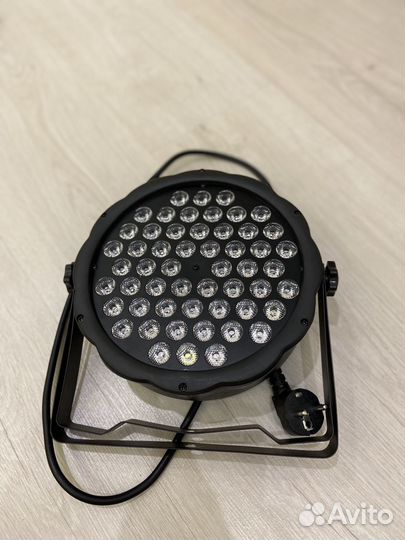 Светомузыка светодиодный прожектор PAR 54x3