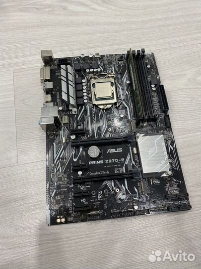 Комплект материнская плата и процессор