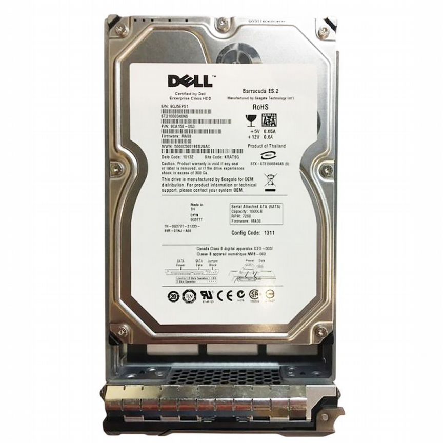 [YR660] Жесткий Диск Dell 1tb Sata2 3,5" Hdd Yr660
