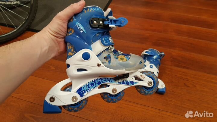 Роликовые коньки детские раздвижные р-р 26-29