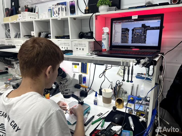 Сложный ремонт iPhone / Samsung / Xiaomi / Poco