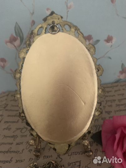 Картина. Шелкография в бронзе.Винтаж