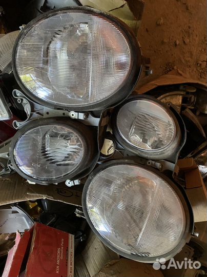 Фары на mercedes 210