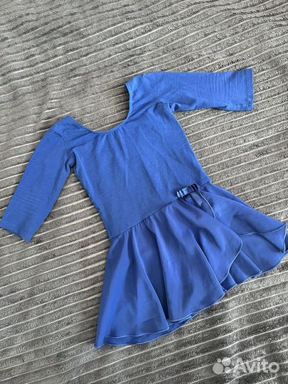 Купальник гимнастический с юбкой 98-104