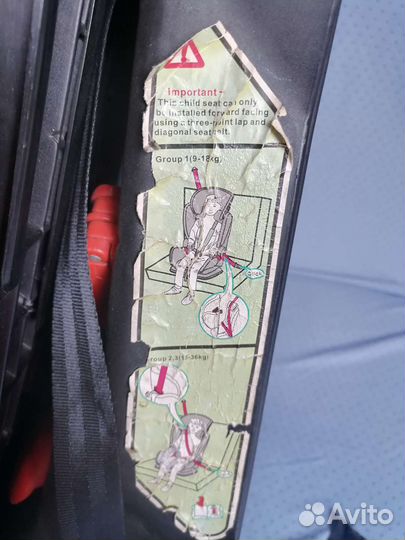 Детское автокресло 9 до 36 кг lorelli
