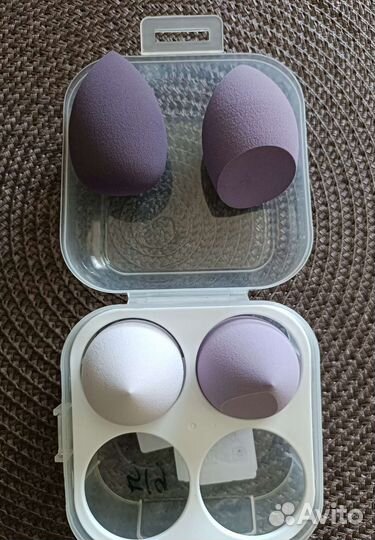 Спонж для макияжа, набор 4 шт