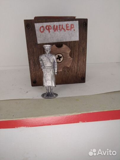 Резиновая форма для литья солдатиков