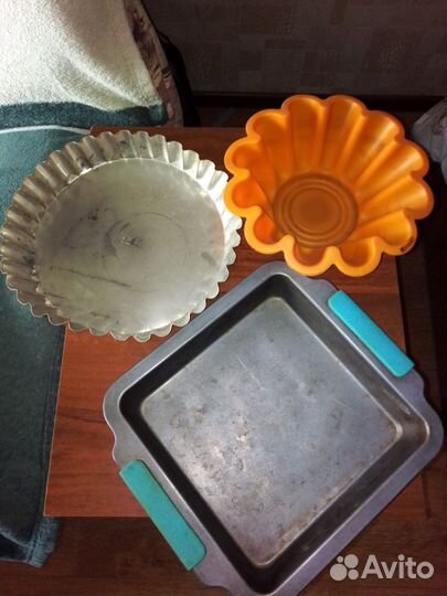 3 формы для выпечки