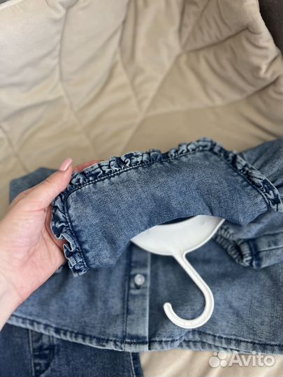 Джинсовая блуза/кофта на девочку H&M 68,92