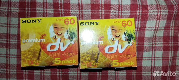 MiniDV кассеты новые в упаковке