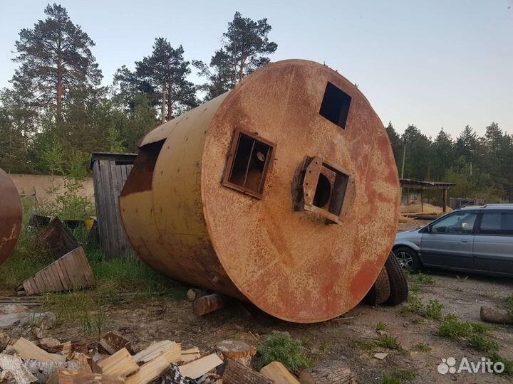 Бочка металлическая