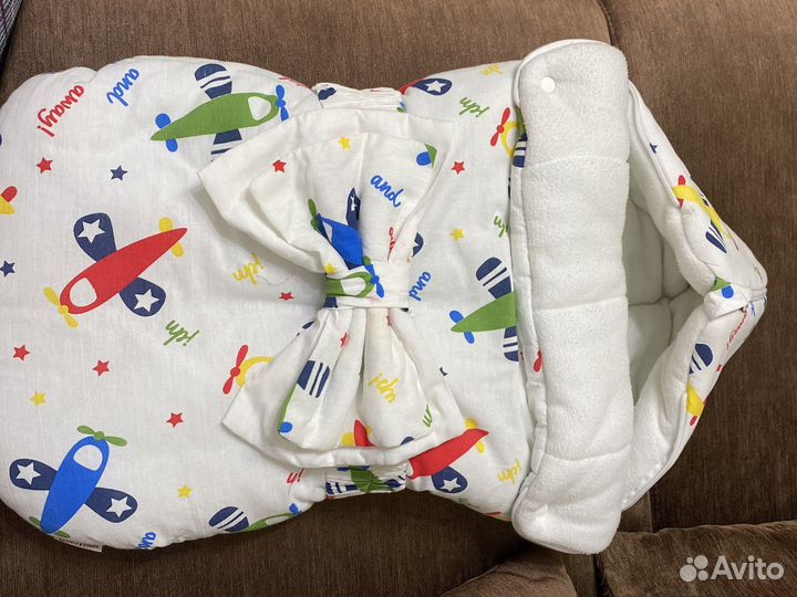 Конверт кокон для мальчика