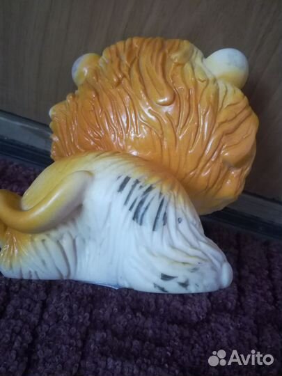 Резиновая игрушка Львенок из СССР