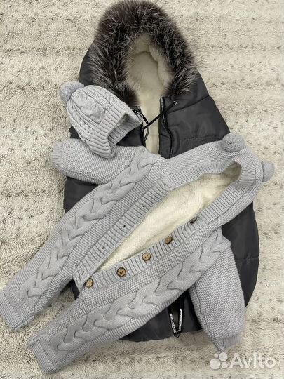 Конверт на выписку зима