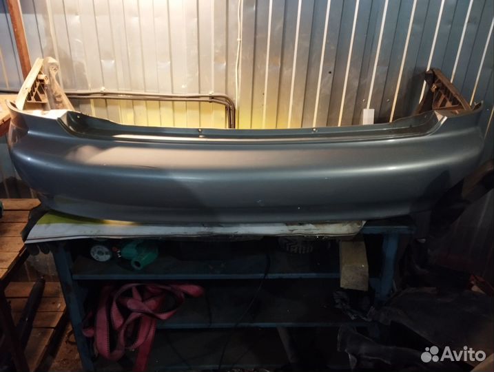 Задний бампер chevrolet lanos