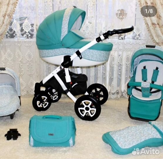 Коляска adamex 3 в 1