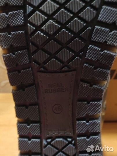 Ботинки мужские 45 размер новые