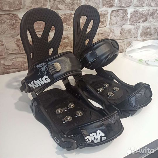 Крепление для сноуборда drake king XL