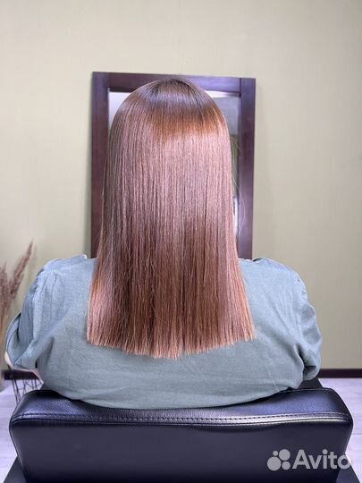 Кератиновое выпрямление волос, ботокс, нано